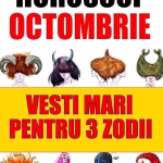 Horoscopul lunii octombrie 2025. Zodiile care dau lovitura, au parte de ascensiune profesională și abundență financiară