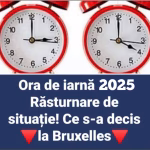 Ora de Iarna în 2025. Când schimbăm ceasul cu o oră înapoi