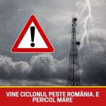 Ciclonul Zack ajunge în România! Alertă meteo maximă