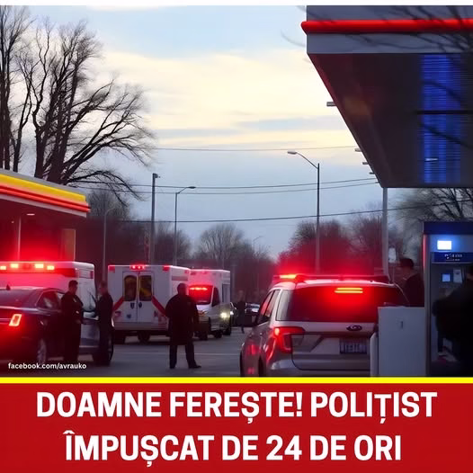 Doamne ferește! Crimă abominabilă. Poliţist împuşcat de 24 de ori de angajatul unei benzinării. Motivul incredibil al crimei