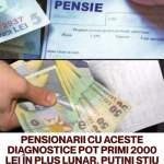 Pensionarii cu boli grave primesc 2.025 lei în plus lunar din 2025 – cum să aplici!