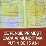 Ce pensie minimă primești dacă ai cotizat doar 10–15 ani