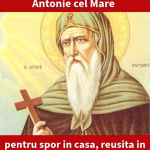 Rugaciune catre Sfantul Antonie cel Mare. Pentru spor in casa, reusita in viata si liniste
