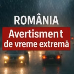 Avertisment de vreme extremă! În 24 de ore va ploua cât pentru două luni