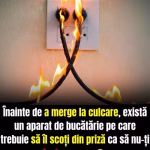 Înainte de culcare, scoate din priză acest aparat de bucătărie – îți poate salva casa de la incendiu