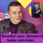 Ce ANUNȚ neașteptat a făcut Sorin Grindeanu, liderul PSD. De data aceasta NU s-a mai abținut!