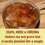 Remediul din ceapă, miere și curcuma calmează rapid cea mai gravă tuse și curăță plămânii. Ajută si fumătorii