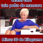 Rețeta ceaiului care oprește pofta de mâncare și cum Lidia Fecioru a pierdut 30 de kilograme în doar 7 luni