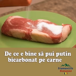 De ce e bine sa pui putin bicarbonat pe carne inainte de o gati si alte intrebuintari mai putin stiute