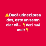Dacă urinezi prea des, este un semn clar că