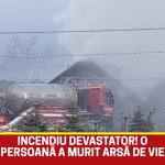 Incendiu devastator la o pensiune. O persoană a murit carbonizată , iar alte 7…