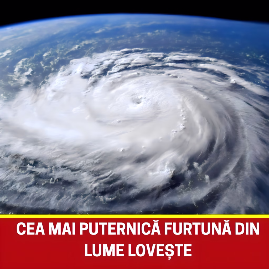 Cea mai puternică furtună din lume în acest an. Mii de oameni sfătuiți să fugă și să-și salveze viața din calea rafalelor devastatoare