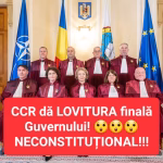 CCR a respins Legea! Guvernul primeste lovitura finala?