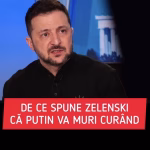 Zelenski spune că Putin va muri în curând. Apel către SUA: „Îi va fi frică de asta”