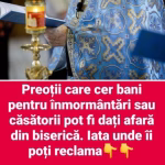 Preoții care cer bani pentru înmormântări sau căsătorii pot fi dați afară din biserică