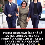Soția lui Pierce Brosnan, umilită pentru cum arată! Reacția actorului a făcut înconjurul planetei