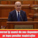 Guvernul își asumă din nou răspunderea pe legea pensiilor magistraților, după respingerea tuturor amendamentelor
