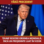 Alertă mondială! Trump mai pune la zid un alt președinte și rescrie ordinea mondială