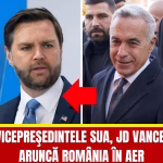 Vicepreședintele SUA JD Vance comentează despre turul 2 înapoi în România