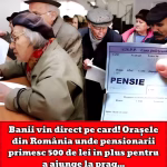 Orașele din România unde pensionarii primesc 500 de lei în plus pe lângă pensie chiar acum