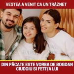 Din păcate este vorba de Bogdan Ciudoiu și fetița lui. Vestea a venit ca un trăznet