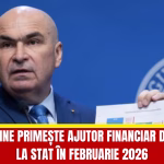 Cine primește ajutor financiar de la stat în februarie 2026. Lista completă