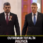 Din păcate este vorba de Klaus Iohannis Marcel Ciolacu și Nicolae Ciucă. Sunt terminați