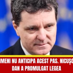 Nimeni nu anticipa acest pas. Nicușor Dan a promulgat legea