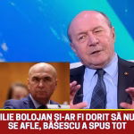Traian Băsescu face dezvăluiri care îi dau fiori lui Ilie Bolojan. Cutremur major în politică