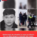 Răsturnare de situație în cazul lui Mario! Ce s-a aflat despre criminalii din Cenei. Adrian Cuculis a făcut anunțul!