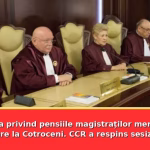 Legea privind pensiile magistraților merge la promulgare la Cotroceni. CCR a respins sesizarea ÎCCJ