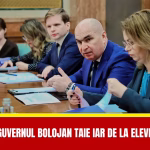 Guvernul Bolojan taie iar de la elevi.