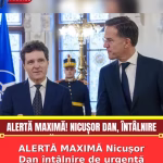 ALERTĂ MAXIMĂ Nicușor Dan întâlnire de urgență cu șeful NATO pentru a