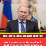 Noul ayatollah al Iranului ar fi fost evacuat în Rusia pentru o operație. Și-a pierdut un picior