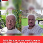 Culiță Sterp, de nerecunoscut în vacanța din Dubai. Filmarea care i-a îngrijorat pe fanii lui: „Am ajuns și eu…”