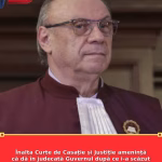 Înalta Curte de Casație și Justiție amenință că dă în judecată Guvernul după ce i-a scăzut bugetul pe 2026 Legea nu este opțională
