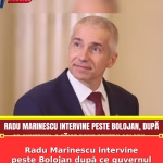 Radu Marinescu intervine peste Bolojan după ce guvernul a tăiat banii pentru salariile