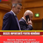 Decizie importantă pentru România BUGETUL a fost adoptat iar Ilie Bolojan a transmis că
