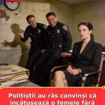 Polițiștii au râs convinși că încătușează o femeie fără apărare.