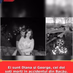 Ei sunt Diana și George, cei doi soți morți în accidentul din Bacău. Aceștia urmau să devină părinți