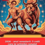 2026 – anul renașterii: 5 zodii care își schimbă complet destinul după o perioadă dificilă