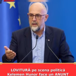 LOVITURĂ pe scena politică Kelemen Hunor face un ANUNȚ incendiar care zguduie România