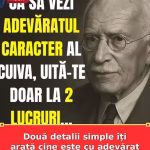 Două detalii simple îți arată cine este cu adevărat un om. Puțini le observă!