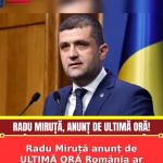 Radu Miruță anunț de ULTIMĂ ORĂ România ar putea trimite militari în