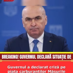Guvernul a declarat criză pe piața carburanților Măsurile urgente adoptate de Executiv