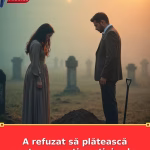A refuzat să plătească pentru operația soției sale.