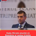 Radu Miruță anunță că România ar putea trimite militari în Strâmtoarea Ormuz