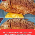 Cu ce trebuie să amesteci făina când prăjești peștele. Ingredientul care îl face mai gustos și cu o crustă crocantă