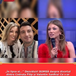 „În lipsa ei…” Dezvăluiri BOMBĂ despre divorțul dintre Codruța Filip și Valentin Sanfira! Ce s-ar fi întâmplat cât artista a fost plecată…