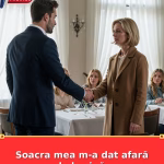 Soacra mea m-a dat afară de la cină.